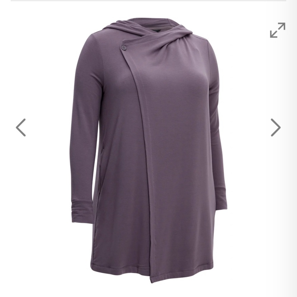 MPG, Pocket Oasis 2.0 Hooded Wrap Cardigan, XL, NWT